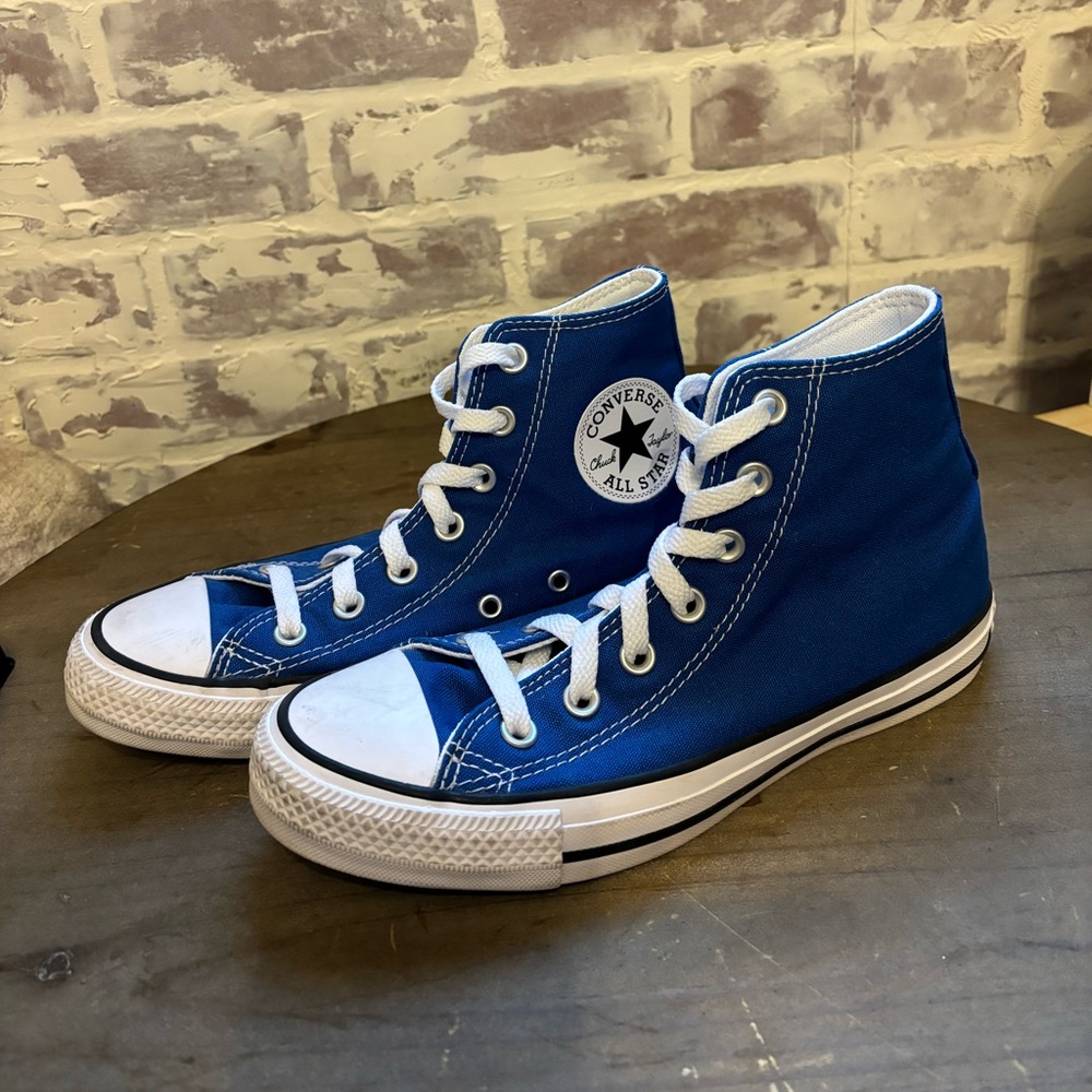Converse Blue High-Top Sneakers